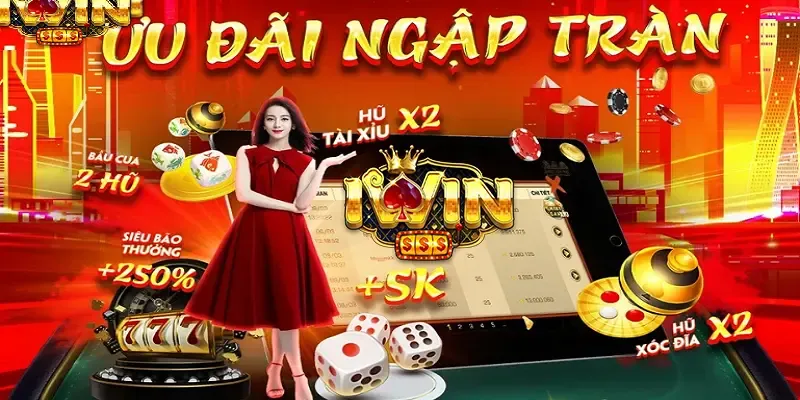 Hình ảnh trò chơi nổ hũ cổ điển với biểu tượng hoa quả và số 7 may mắn.